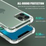 Husa pentru iPhone 13 Pro Max - Techsuit Shockproof Clear Silicone - Clear