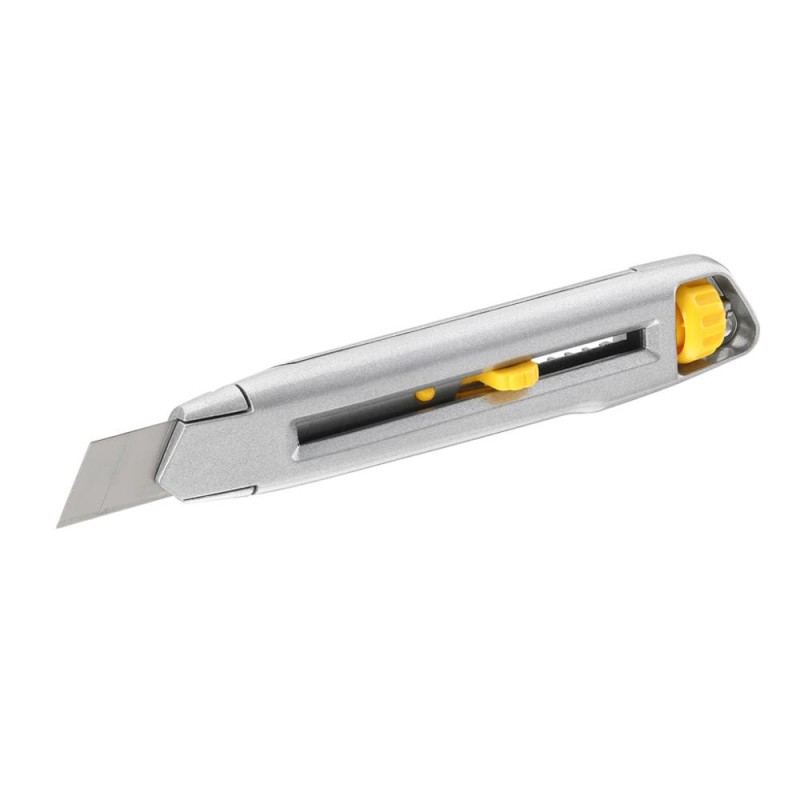 Stanley 0-10-018, cutter interlock, metal, blister, lungime 165 mm, incl. 1 lama segmentata 18mm