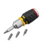 Stanley FMHT0-62688, surubelnita multibit cu clichet si 6 biti de prindere