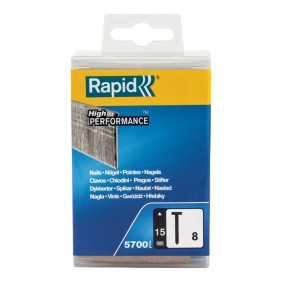 Rapid 5000520, Rapid High Performance, set cuie din otel galvanizat, 5700buc, No. 8, 15mm