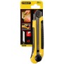 Stanley 0-10-425, cutter dynagrip, maner bi-material, blister, lungime 180 mm, incl. 1 lama segmentata 0.7x25mm