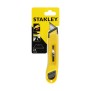 Stanley 0-10-088, cutter ABS cu lama retractabila, blister, lungime 150 mm, inclusa lama trapez 19x62mm