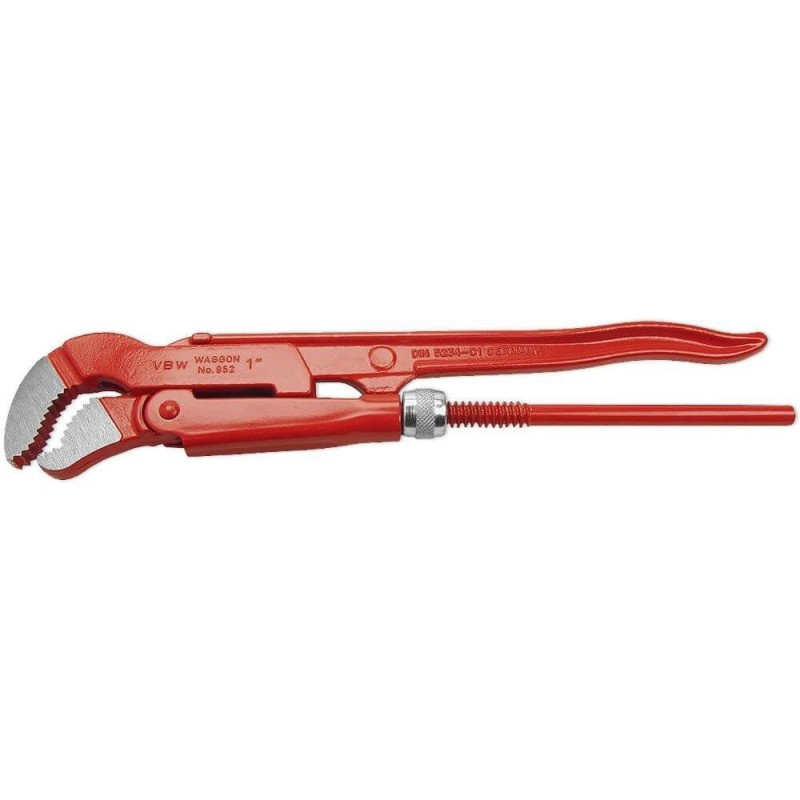 Cleste pentru instalatori S-Shaped, lungime 440 mm, deschiderea cheii 68 mm