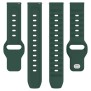 Curea pentru Samsung Galaxy Watch 4/5/Active 2, Huawei Watch GT 3 (42mm)/GT 3 Pro (43mm) - Techsuit Watchband (W050) - Green