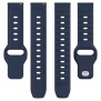 Curea pentru Samsung Galaxy Watch 4/5/Active 2, Huawei Watch GT 3 (42mm)/GT 3 Pro (43mm) - Techsuit Watchband (W050) - Blue