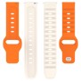 Curea pentru Huawei Watch GT 2 (46mm)/GT 2 Pro/GT 3 Pro (46mm)/Ultimate, Xiaomi Watch S1 - Techsuit Watchband (W050) - Orange Beige