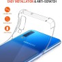 Husa pentru Samsung Galaxy A7 2018 - Techsuit Shockproof Clear Silicone - Clear