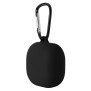Techsuit - Silicone Case - for Samsung Galaxy Buds FE / 2 Pro / 2 / Live / Pro, Smooth Ultrathin Material - Black