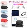 Techsuit - Silicone Case - for Samsung Galaxy Buds + / Buds, Smooth Ultrathin Material - Black