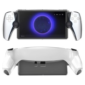 Husa pentru PlayStation Portal Remote Player - Techsuit Bright Silicone Case - Clear