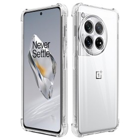 Husa pentru OnePlus 12 - Techsuit Shockproof Clear Silicone - Clear