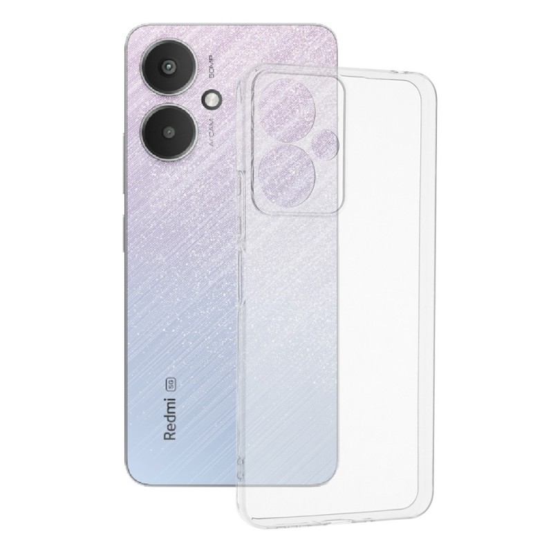 Husa pentru Xiaomi Redmi 13C 5G / Poco M6 - Techsuit Clear Silicone - Transparent