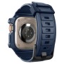 Husa pentru Apple Watch Ultra / Ultra 2 + Curea - Spigen Rugged Armor Pro - Navy Blue