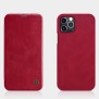 Husa pentru iPhone 12 Pro Max - Nillkin QIN Leather Case - Red