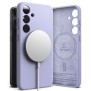 Husa pentru Samsung Galaxy S24 - Ringke Silicone Magnetic - Lavender