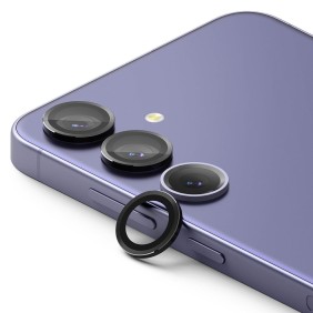 Folie Camera pentru Samsung Galaxy S24 - Ringke Camera Lens Frame Glass - Black