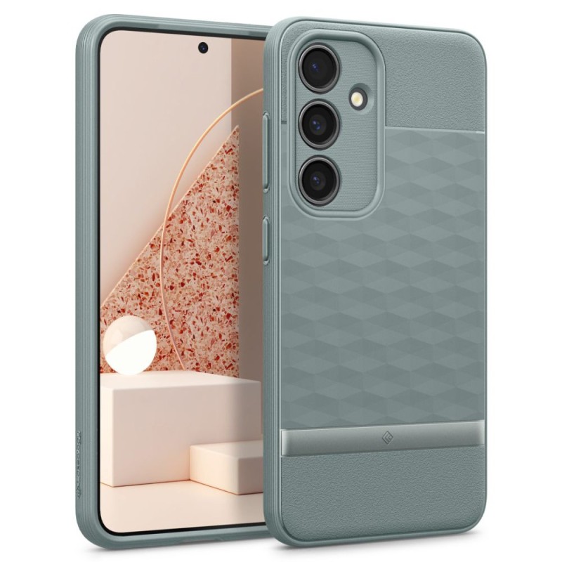 Husa pentru Samsung Galaxy S24 Plus - Spigen Caseology Parallax - Sage Green