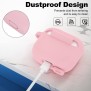 Techsuit - Silicone Case - for Apple AirPods 3, Smooth Ultrathin Material - Pink