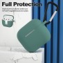 Techsuit - Silicone Case - for Apple AirPods 3, Smooth Ultrathin Material - Dark Green