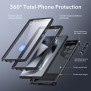 Husa pentru Samsung Galaxy S24 Ultra + Folie - ESR Armor Tough Kickstand HaloLock - Frosted Black