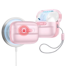 Husa pentru Apple AirPods Pro 1 / 2 - ESR Pulse Magnetic HaloLock - Pink