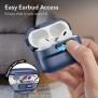 Husa pentru Apple AirPods Pro 1 / 2 - ESR Pulse Magnetic HaloLock - Dark Blue