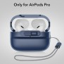 Husa pentru Apple AirPods Pro 1 / 2 - ESR Pulse Magnetic HaloLock - Dark Blue