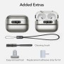 Husa pentru Apple AirPods Pro 1 / 2 - ESR Pulse Magnetic HaloLock - Titanium