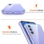 Husa pentru Samsung Galaxy A55 5G - Techsuit Shockproof Clear Silicone - Clear