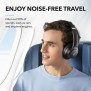 Casti Bluetooth on-ear Hybrid Active Noise Cancelling - Anker (A3004G11) - Black