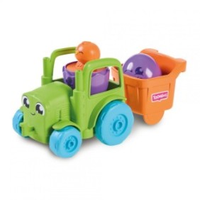 Tractorul transformator 2 în 1 este o jucărie inteligentă în mai multe moduri. este un