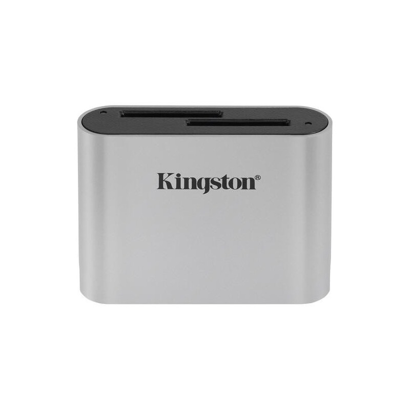 Card reader kingston usb 3.2 supported cards: uhs-ii sd cards/backwards-compatible with uhs-i sd cards