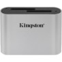 Card reader kingston usb 3.2 supported cards: uhs-ii sd cards/backwards-compatible with uhs-i sd cards