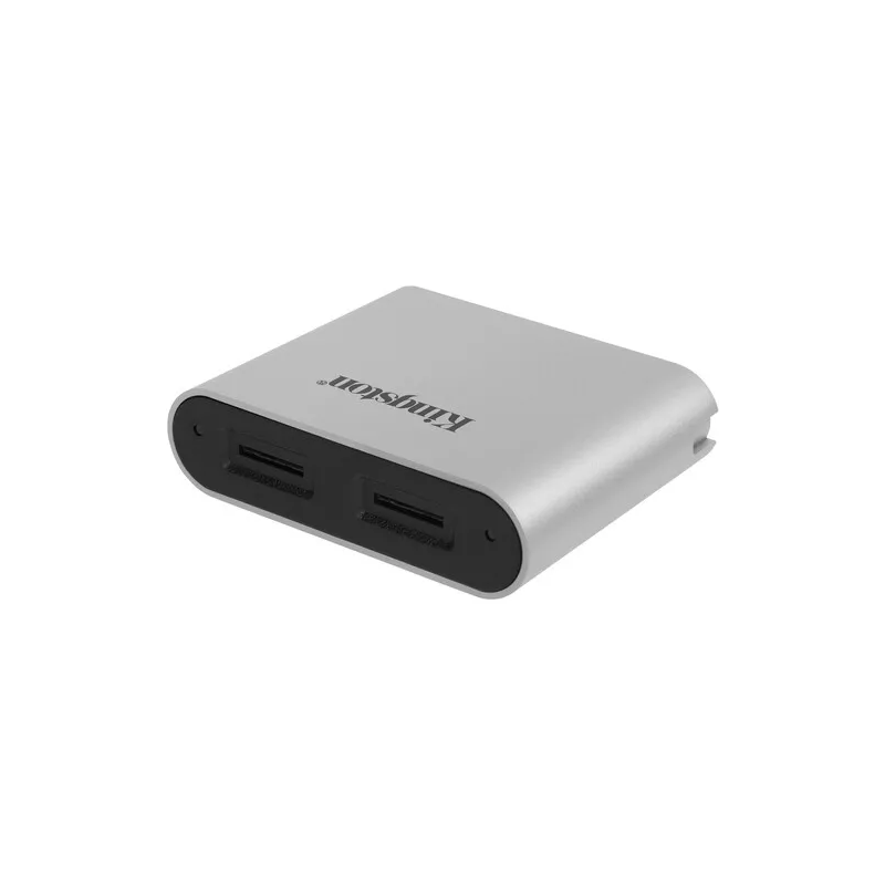 Card reader kingston usb 3.2 supported cards: uhs-ii microsd cards/backwards-compatible with uhs-i microsd cards