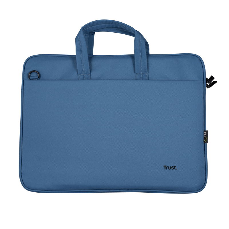 Geanta laptopuri trust bologna eco pentru laptopuri de max 16 inch(40cm) greutate 430 grame albastru