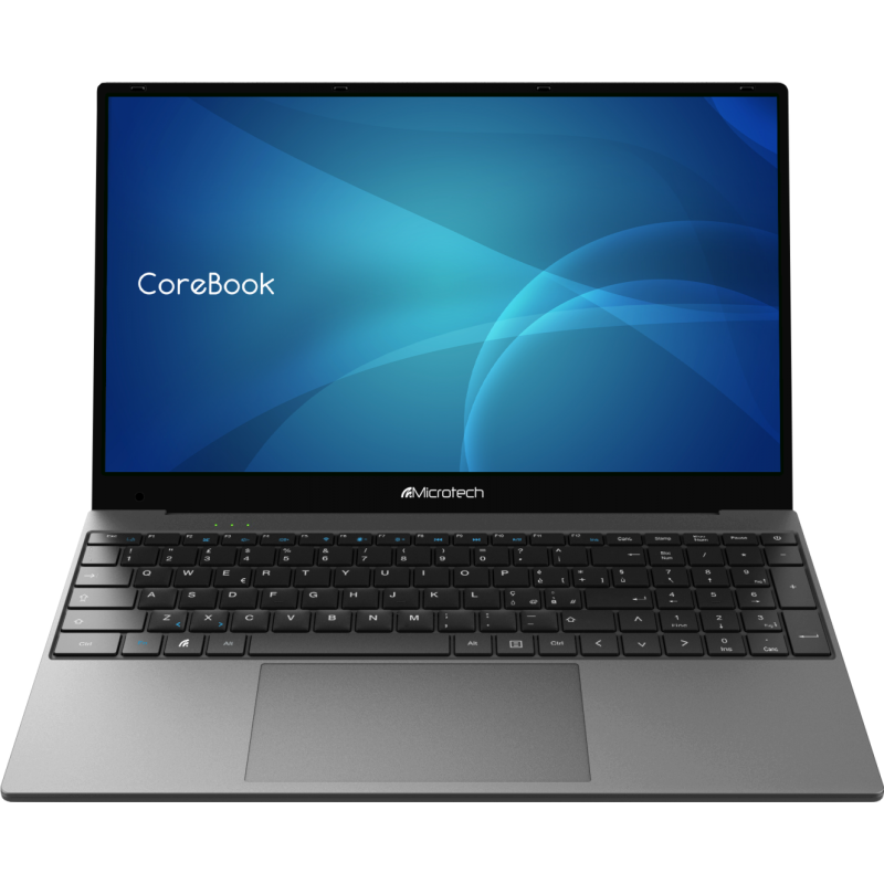 Microtech corebook 15.6 fhd 1920 x 1080 intel core i7-1065g7 16gb ram 512gb ssd material: