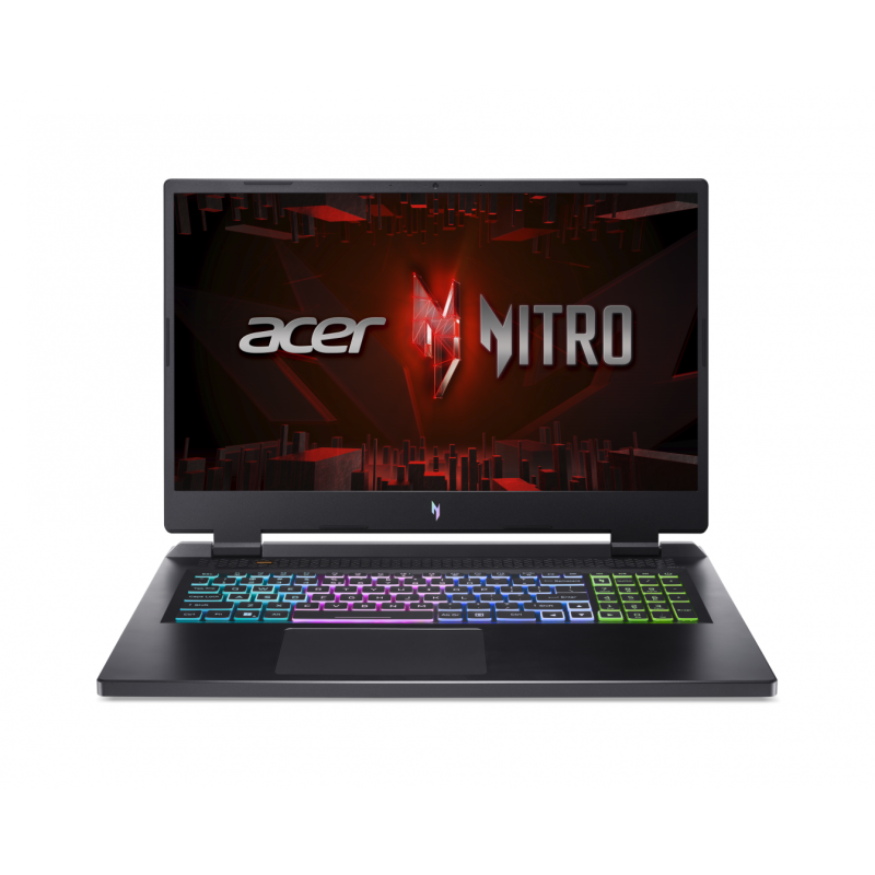 Laptop acer gaming nitro 17 an17-41 17.3 display with ips  (in-plane switching) technology qhd 165hz