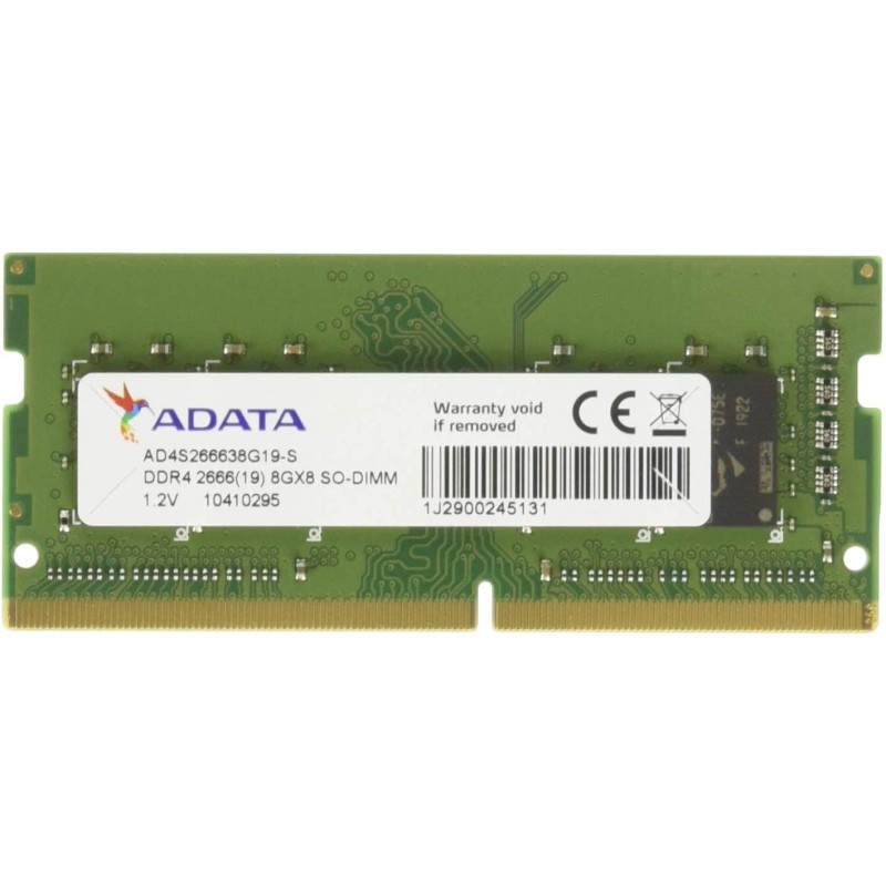 Memorie ram adata dimm ddr4 8gb 2666mhz cl19 1.2v