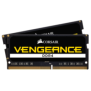 Memorie notebook corsair vengeance 16gb(2 x 8gb) sodimm ddr4 3200 mhz cl22 1.2v black