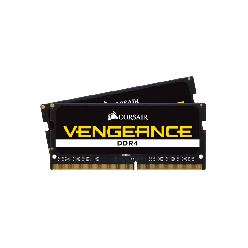 Memorie notebook corsair vengeance 64gb (2 x 32gb) ddr4 sodimm 3200mhz cl22 1.2v black