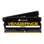 Memorie notebook corsair vengeance 64gb (2 x 32gb) ddr4 sodimm 3200mhz cl22 1.2v black