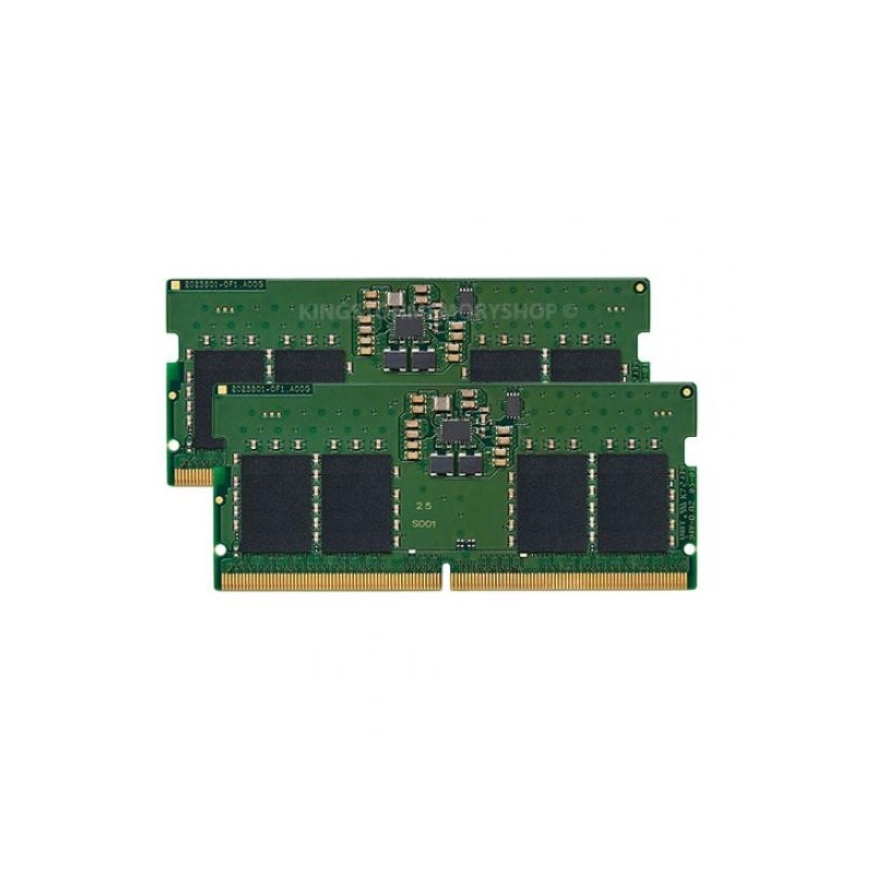 Memorie ram notebook kingston sodimm ddr5 16gb 5200mhz cl38 1.1v kit of 2