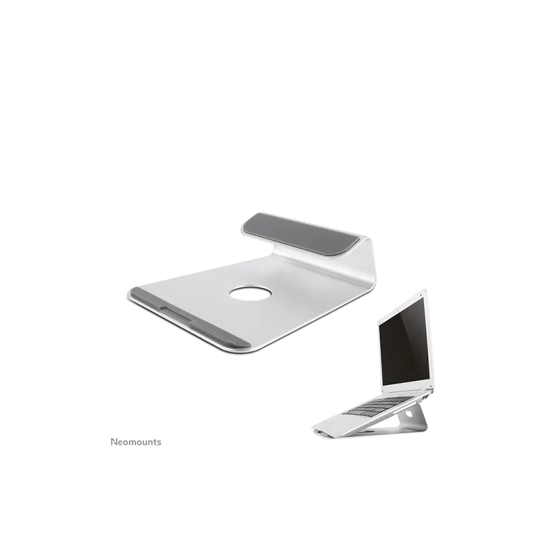 Neomounts by newstar raised aluminium laptop stand  specifications general min. screen size*: 10 inch max.