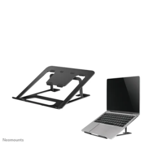 Neomounts by newstar nsls085black foldable laptop stand for 10-17 laptops tilt adjustable - black  specifications