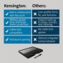 Kensington surface pro 8 rugged case - blackbelt rugged case with shoulder strap - black