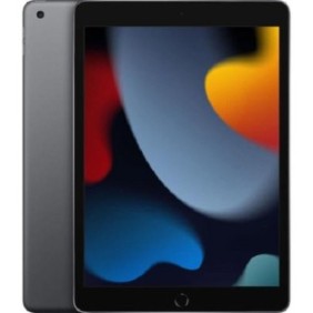 Apple ipad 9 10.2 wi-fi 64gb grey (us power adapter with included us-to-eu adapter)