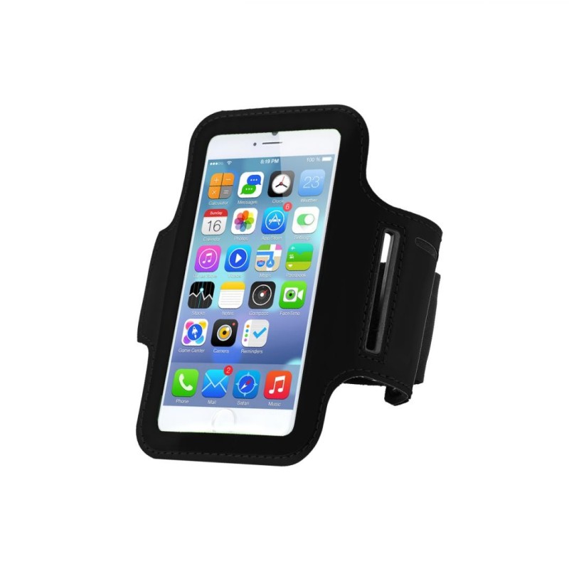 Armband serioux pentru smartphone dimensiuni maxime 8x14cm culoare negru