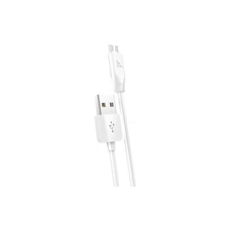 Hoco x1 rapid / cablu date usb to microusb silicon 2.1a 2m alb