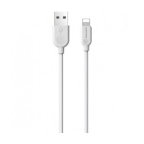 Cablu date si incarcare usb la lightning borofone bx14 linkjet 2 m alb