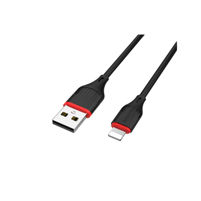 Cablu date si incarcare usb la microusb borofone enjoy bx17 1 m negru